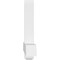 Ekena Millwork Eugene Architectural Grade PVC Gable Bracket, 60"W x 22 1/2"H x 4"D x 4"F, 9/12 Pitch GBP060X23X0404EUG00 - alternate 4